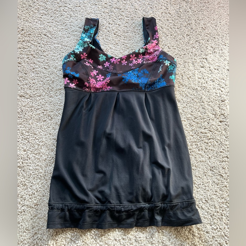 Lululemon Floral Tank